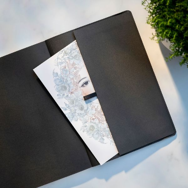 Produktbild: Burde Notizbuch Deluxe A5 schwarz