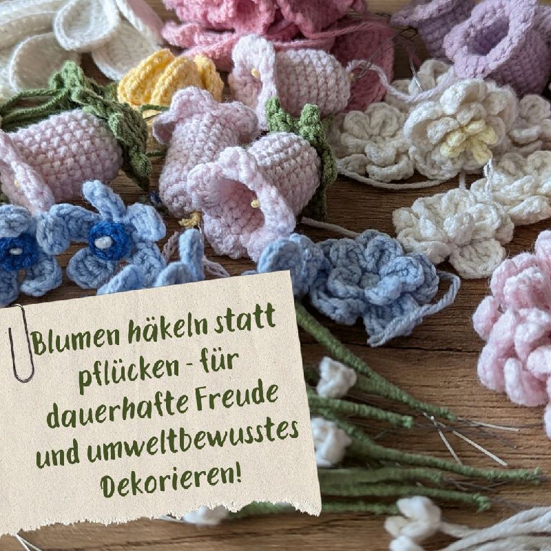 Produktbild: Romantische Blumen häkeln