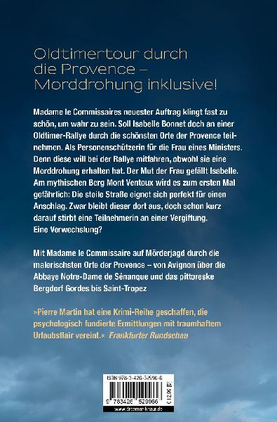 Produktbild: Madame le Commissaire und die tödliche Rallye