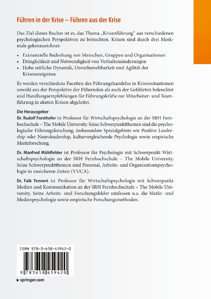 Produktbild: Führen in der Krise - Führen aus der Krise