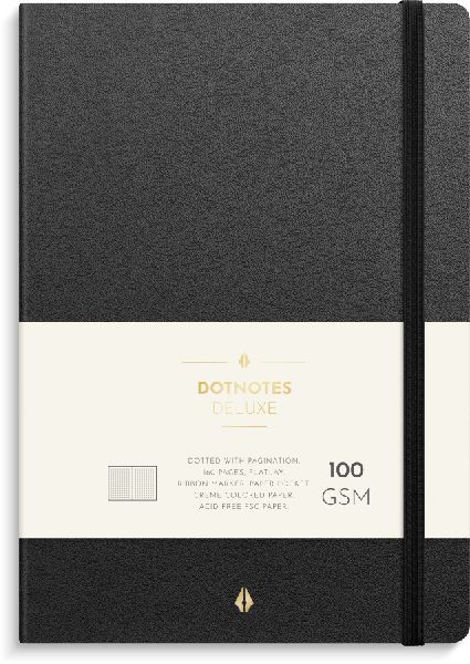 Produktbild: Burde DotNotes Deluxe A5 schwarz
