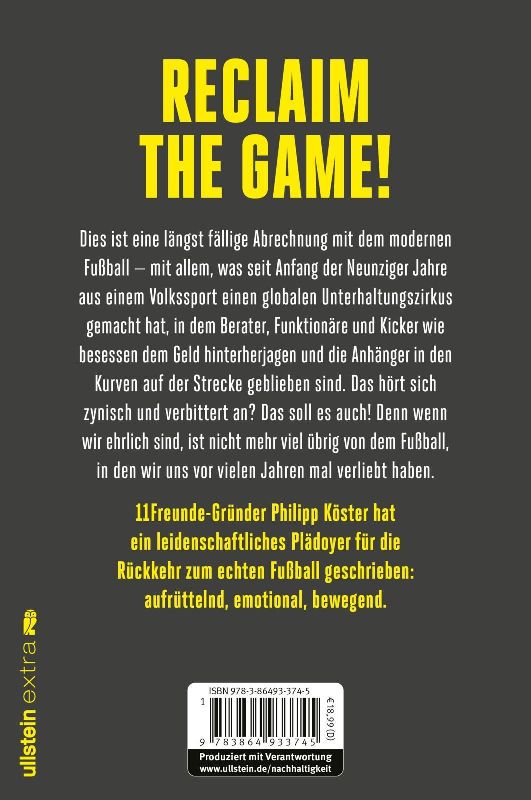 Produktbild: Holt euch das Spiel zurück!
