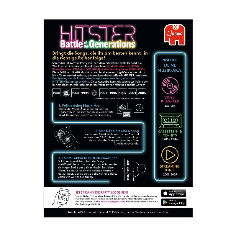 Produktbild: Hitster - Battle of the Generations