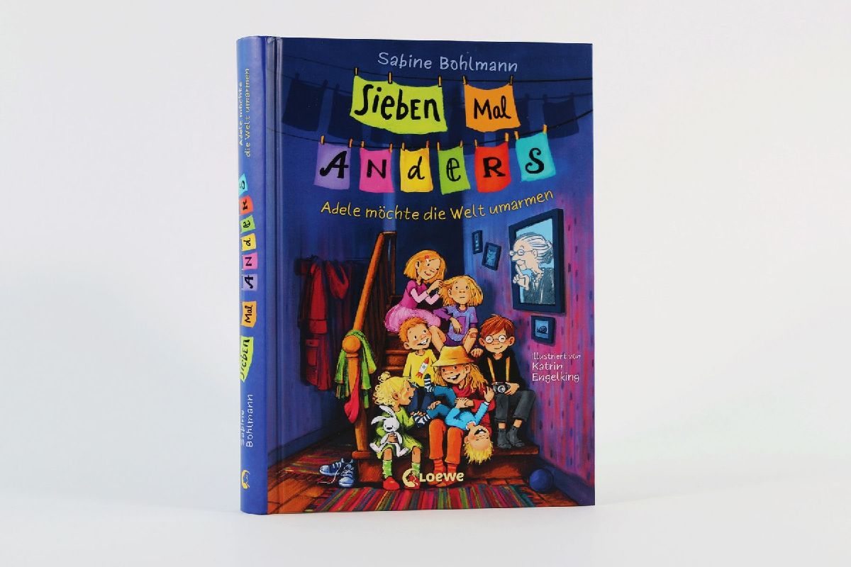 Produktbild: Sieben Mal Anders (Band 1) - Adele möchte die Welt umarmen