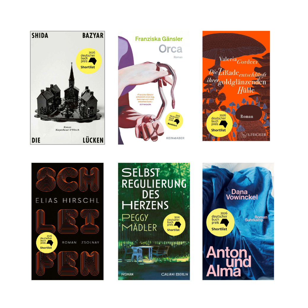 Deutscher Buchpreis 2026 Shortlist