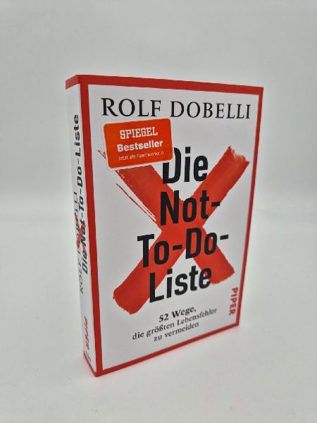 Produktbild: Die Not-To-Do-Liste