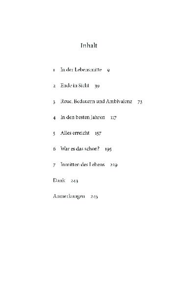 Produktbild: Mitte des Lebens