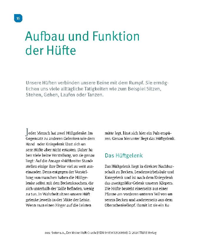 Produktbild: Der kleine Hüft-Coach