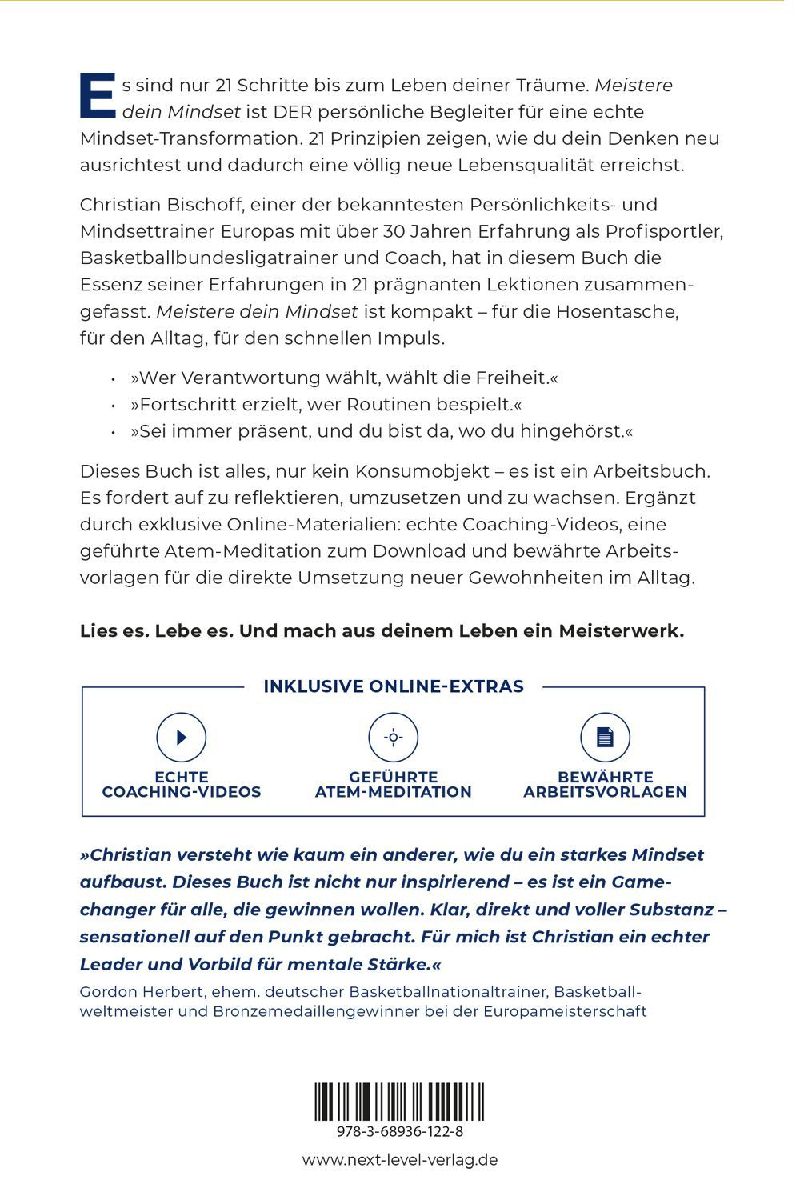 Produktbild: Meistere dein Mindset