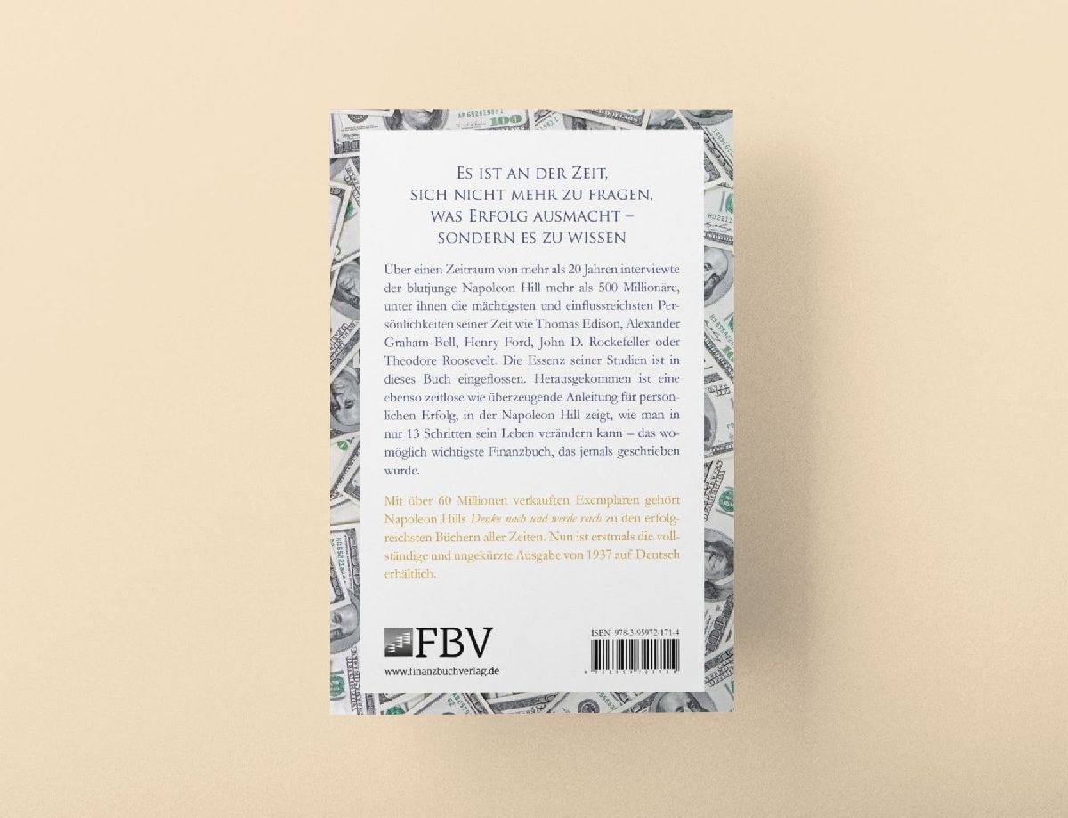 Produktbild: Think and Grow Rich - Deutsche Ausgabe