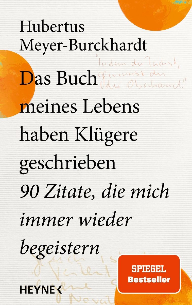 Produktbild: Das Buch meines Lebens haben Klügere geschrieben