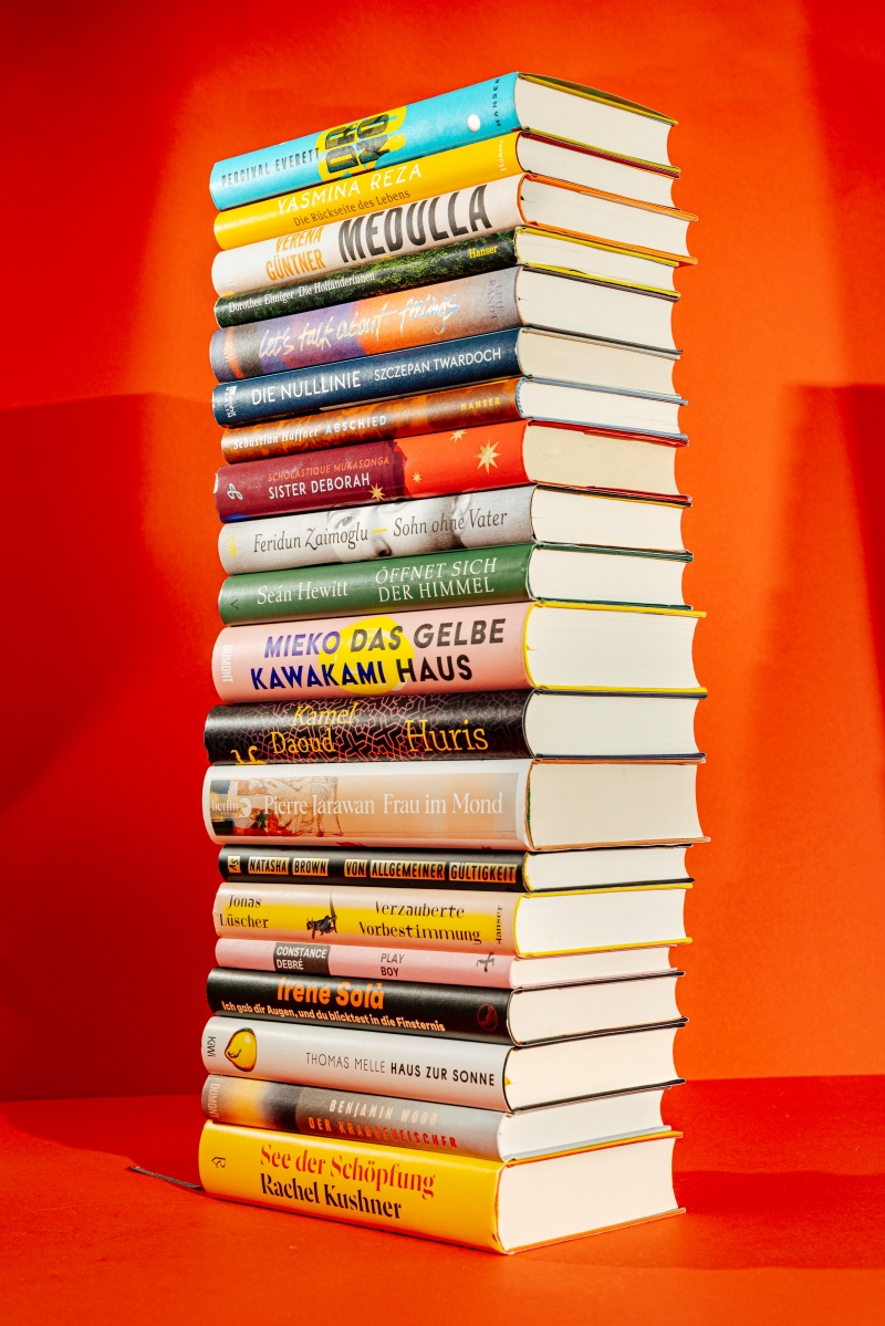 SPIEGEL Buchpreis - alle 20 nominierten  Bücher