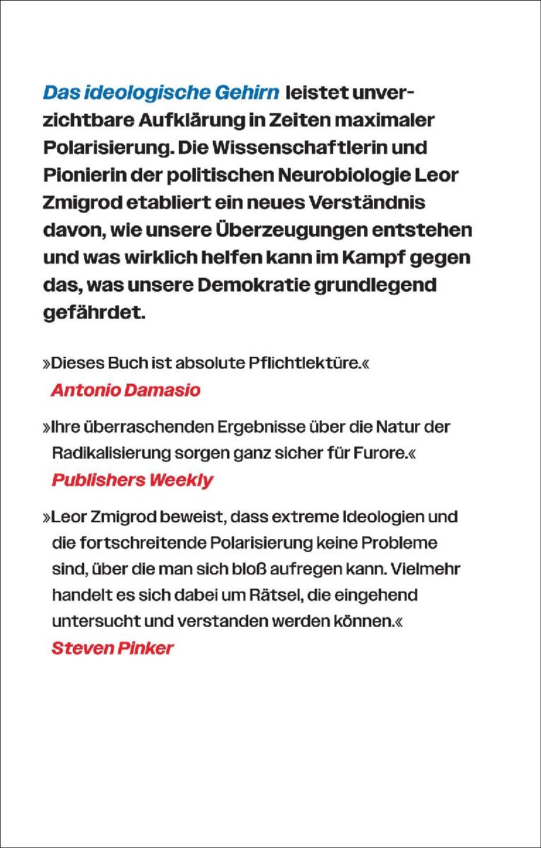 Produktbild: Das ideologische Gehirn
