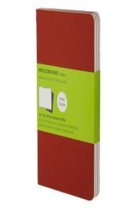 Produktbild: Moleskine Cahier Pocket Plain Red Cover L. 3er Pack