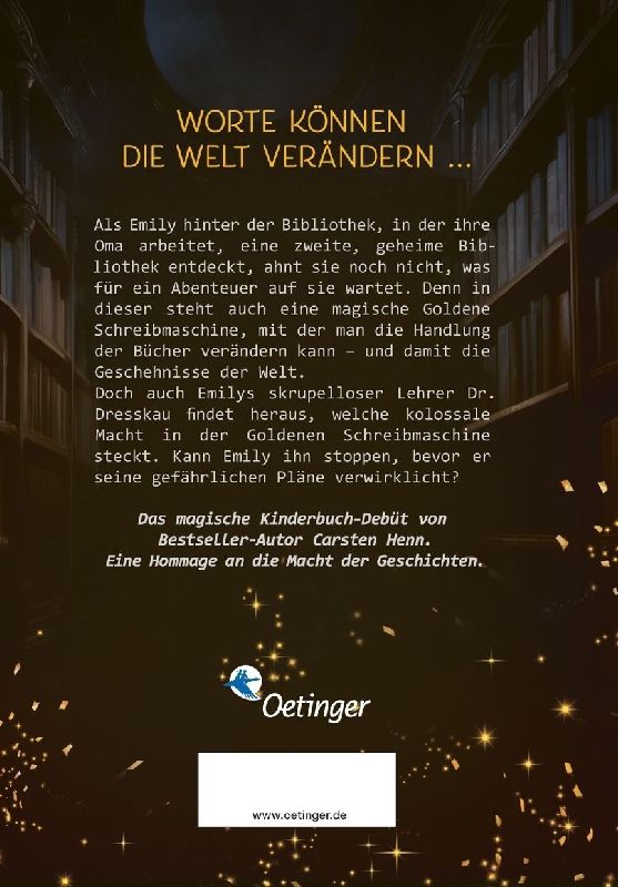 Produktbild: Die Goldene Schreibmaschine