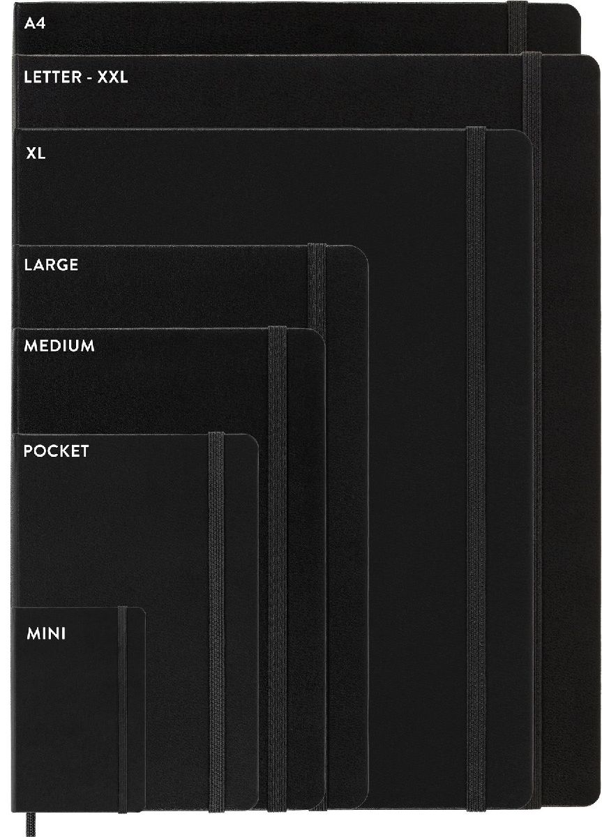 Produktbild: Moleskine The Mini - Notizbuch Charm Schwarz