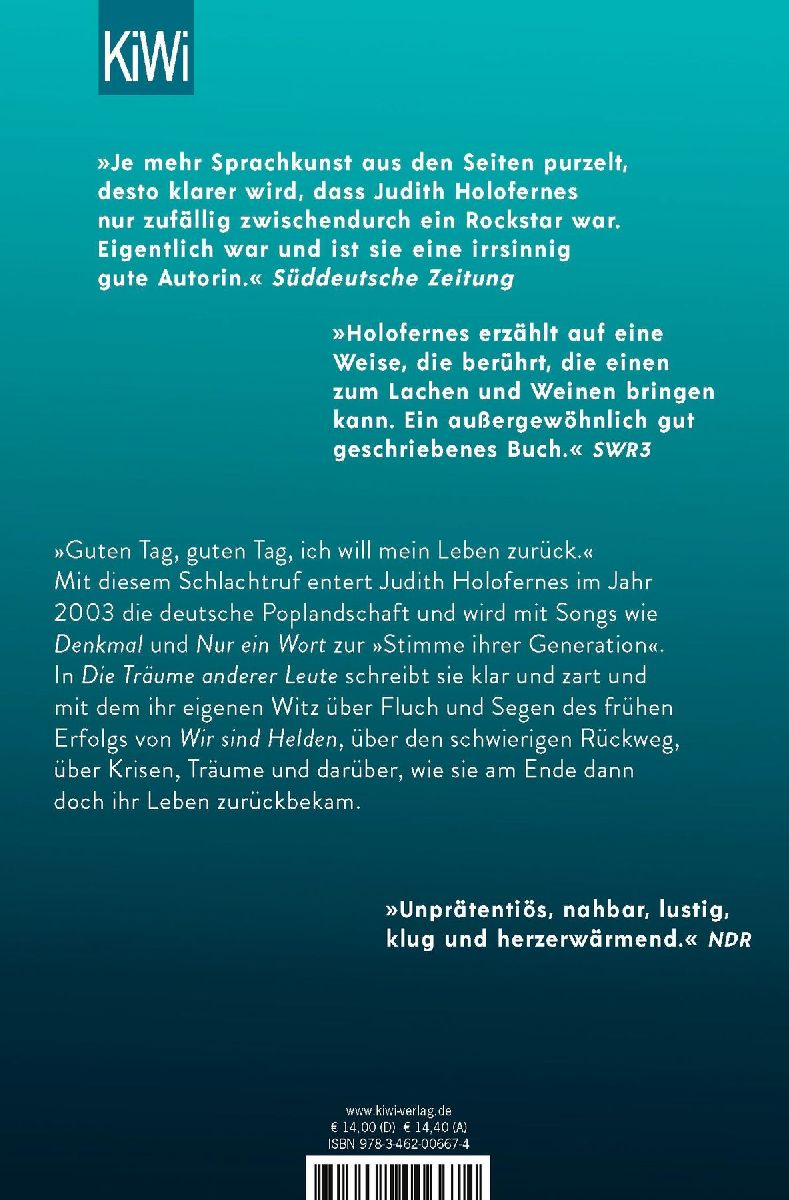 Produktbild: Die Träume anderer Leute